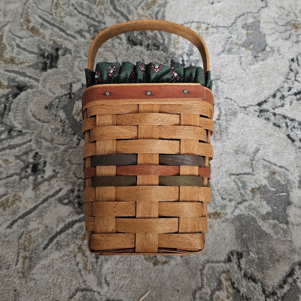 Longaberger shades of autumn tall basket